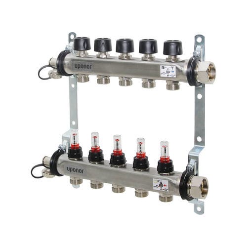 Raccord pour isolation de tuyau - VARIO S - Uponor - en plastique / à collecteur