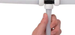 Raccord pour isolation de tuyau - Q&E WITH PE-XA - Uponor - en plastique / en T