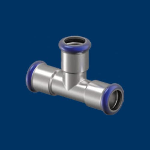 Raccord pour l'irrigation - INOX  - Uponor - en acier inoxydable / coudé / droit