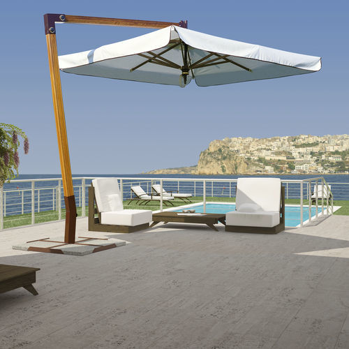 Parasol carré - ATENE - Giardini Veneti Srl - rectangulaire / octogonal / déporté