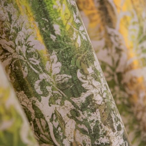 Tissu d'ameublement - BOHEMIAN WORLD - CARLUCCI - pour rideaux / à motif nature / en polyester