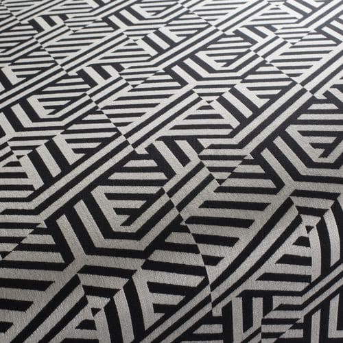 Tissu d'ameublement - ATOMO - CARLUCCI - à motif géométrique / en polyester / en viscose