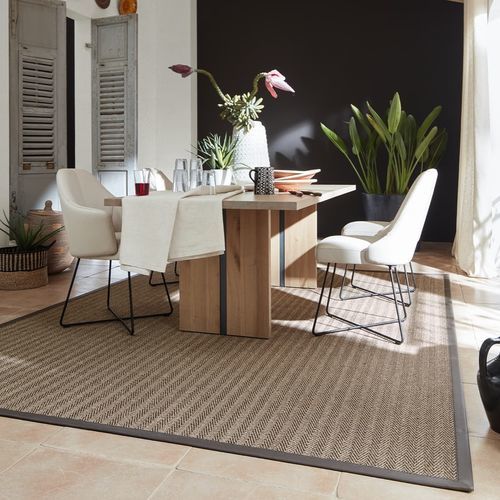 Moquette tissée - LODGE - JAB ANSTOETZ FLOORING - en sisal / professionnelle / à motif