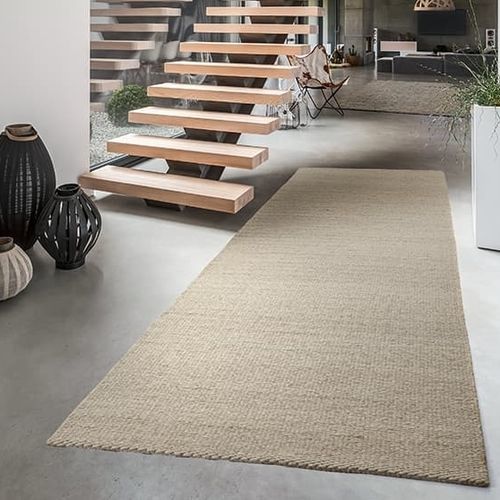 Tapis contemporain - CALMA - JAB ANSTOETZ FLOORING - uni / en laine / rectangulaire