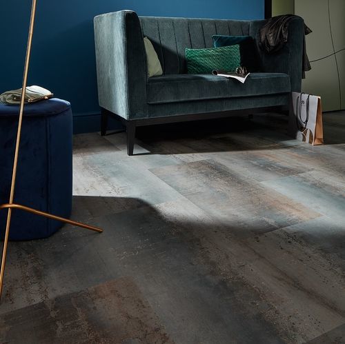 Revêtement de sol en vinyle - STEEL   - JAB ANSTOETZ FLOORING - d'intérieur / pour marche / pour bureau