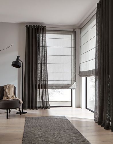 Store enrouleur - LIVERPOOL - JAB ANSTOETZ SYSTEMS - pour fenêtre / en tissu / professionnel