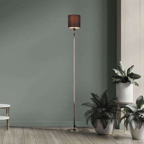 Lampe sur pied - NOSTALGIA-S - VS Manufaktur e.K. - en laiton / en tissu / contemporaine