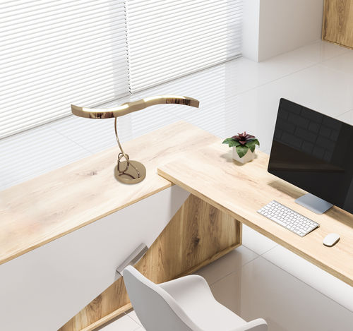 Lampe de table - SERPENTI-T - VS Manufaktur e.K. - en laiton / contemporaine / d'intérieur