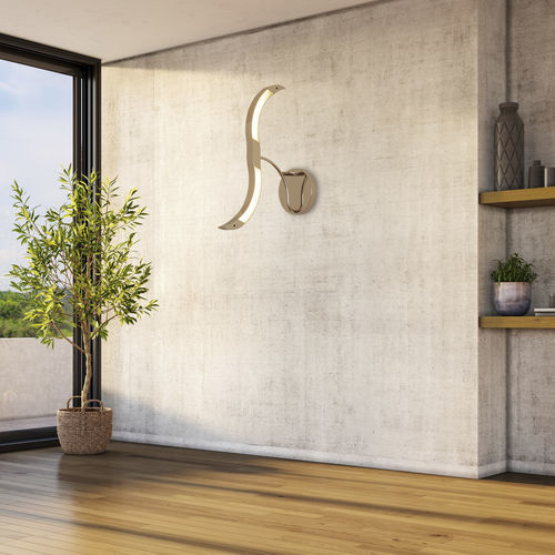 Applique murale contemporaine - SERPENTI-W - VS manufaktur - d'intérieur / en laiton / fixe