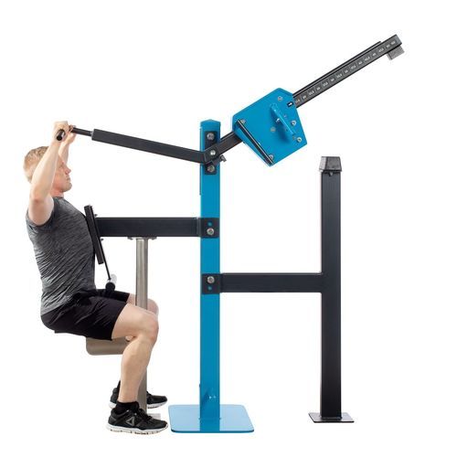 Appareil de musculation tirage haut - Omnigym Oy - d'extérieur / professionnel
