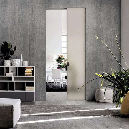 Porte d'intérieur - JUST - doal - en verre / coulissante / contemporaine