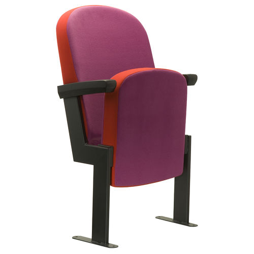 Chaise de conférence contemporaine - UDINE - Omsi srl - d'extérieur / en cuir / tapissée