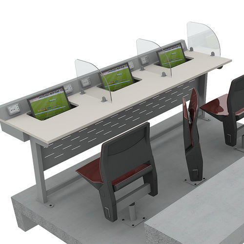 Poste de travail pour stade - COMMENTARY  - Omsi srl