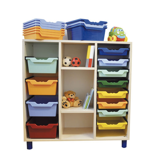 Meuble de stockage pour école - Z10  - Omsi srl - pour école maternelle