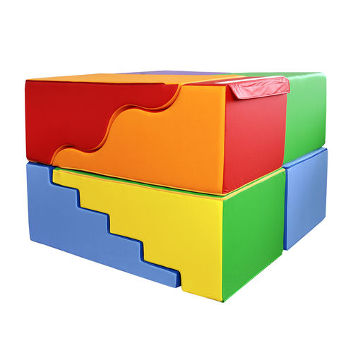 Pouf pour école maternelle - PATHS - Omsi srl - contemporain / en tissu / en polyester