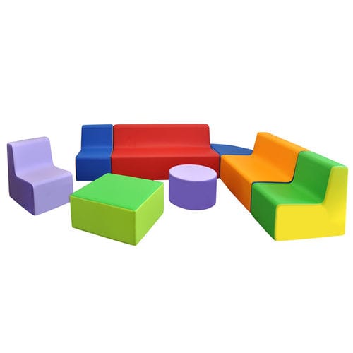 Canapé modulable - Art. OM 5.022 - Omsi srl - d'angle / contemporain / en tissu