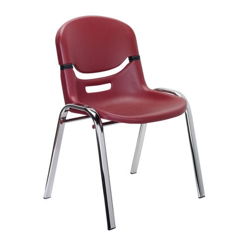 Chaise de conférence contemporaine - SMILEFLEX  - Omsi srl - d'intérieur / en polypropylène / avec piètement en métal