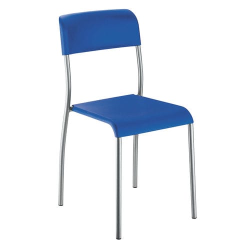 Chaise de conférence contemporaine - S15  - Omsi srl - d'intérieur / en polypropylène / avec piètement en métal