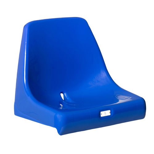 Siège de gradin haute résistance - M2008  - Omsi srl - contemporain / monobloc / avec dossier haut