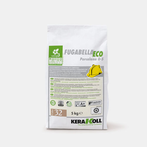 Mortier de masticage - Fugabella Eco Porcelana 0‑5 - KERAKOLL - pour chape / pour carrelage / minéral