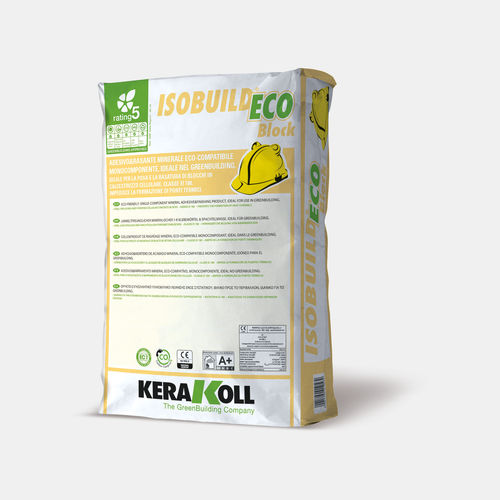 Mortier de finition - Isobuild Eco Block - KERAKOLL - pour panneau de béton cellulaire / pour isolation thermique par l'extérieur ITE / pour maçonnerie