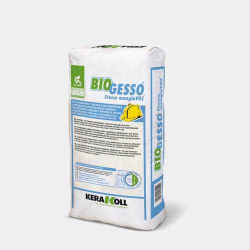 Mortier de jointoiement - Biogesso Stucco Mangia VOC - KERAKOLL - de masticage / de finition / pour maçonnerie