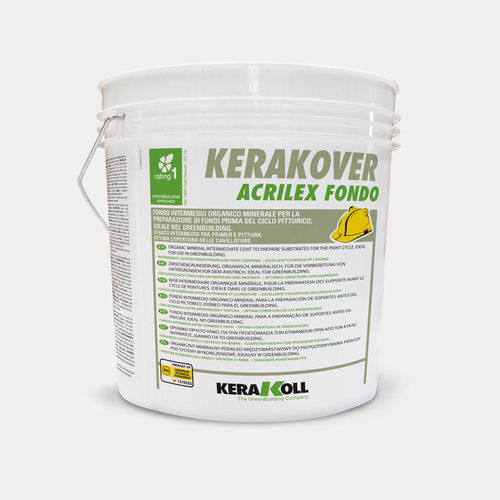 Enduit de préparation - Kerakover Acrilex Fondo - KERAKOLL - de rebouchage / isolant / décoratif