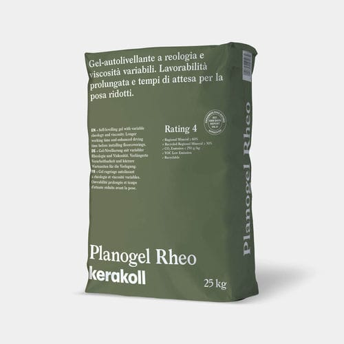 Enduit de ragréage - Planogel Rheo - KERAKOLL - pour sol / pour parquet / lisse
