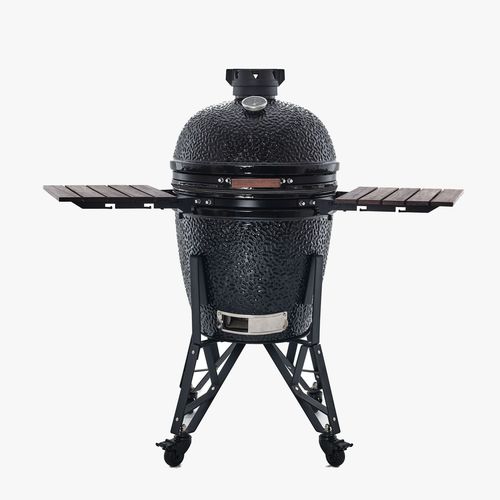 Barbecue à charbon - LARGE - THE BASTARD - professionnel / sur roulettes / en acier inoxydable