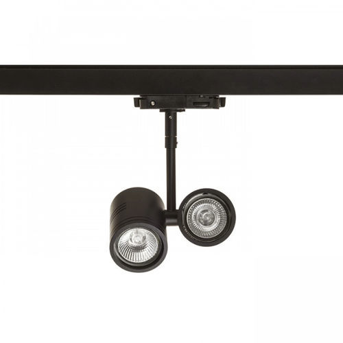 Éclairage sur rail à LED - MM-1844 - Miller & Miller - cylindrique / en métal / professionnel