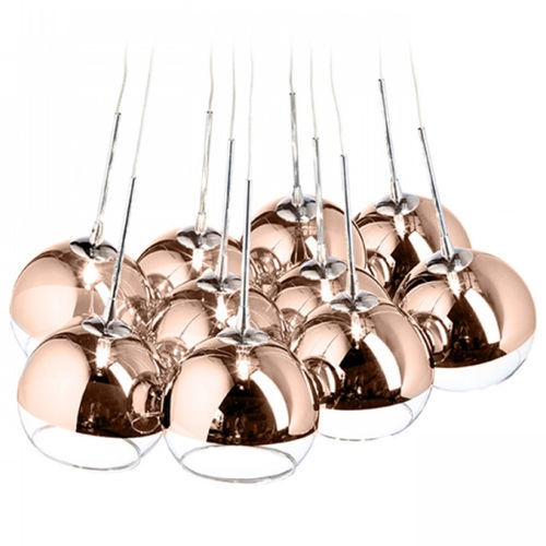 Suspension - MM-677 - Miller & Miller - en chrome / en verre / contemporaine