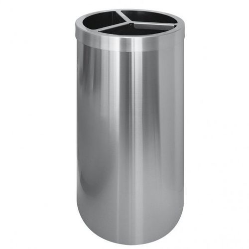 Poubelle publique - CLEANY - COSMOTRE SRL - de tri sélectif / en acier inoxydable / sans couvercle