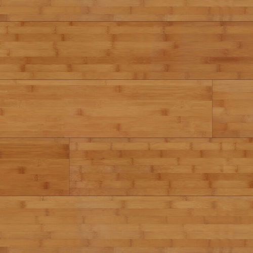 Parquet massif - HORIZONTAL CARAMEL ECOFLOOR - BambooTouch - en bambou / point de Hongrie / verni