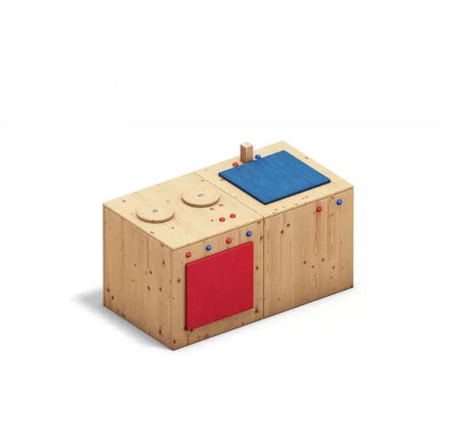 Cuisine de jeux pour aire de jeux - MUD  - Playparc - pour crèche / en bois