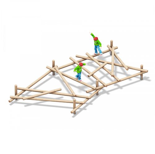 Poutre d'équilibre pour aire de jeux - MOKADI - Playparc