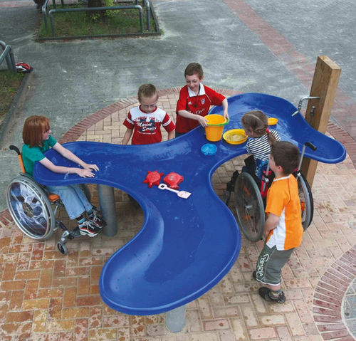 Table de jeu pour enfant d'extérieur - WEBEL - Playparc - contemporain / pour aire de jeux / PRV