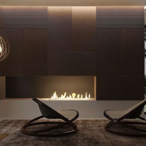 Carrelage en béton - Tartaruga Design Inc - 3D / strié / d'intérieur