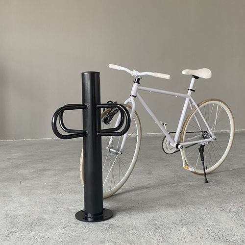 Range-vélo au sol - KVS-SMBR-4WB-OP - IKAVASS - horizontal / pour espace public / pour parking