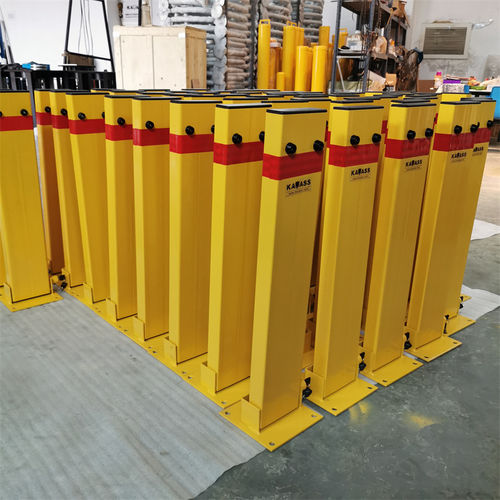 Borne de protection - KVS-FDB(KP)-150.800.3-0 - IKAVASS - en acier au carbone / galvanisée / pour espace public