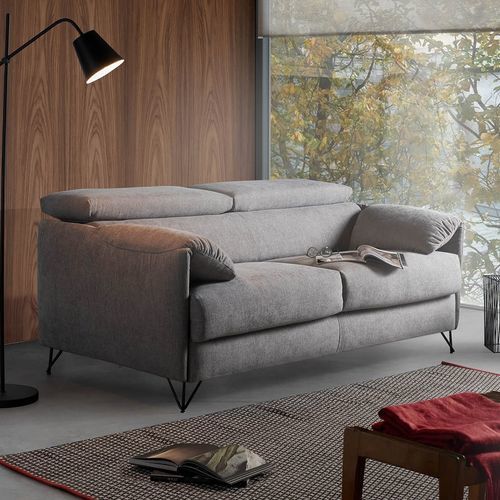 Canapé modulable - Victor - Vitarelax - lit / contemporain / en tissu