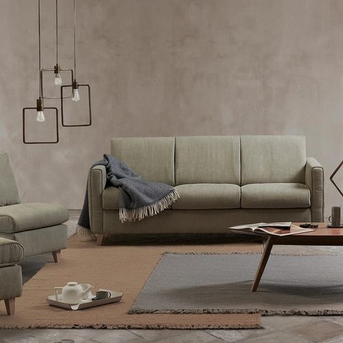 Canapé modulable - Italo - Vitarelax - lit / contemporain / en tissu