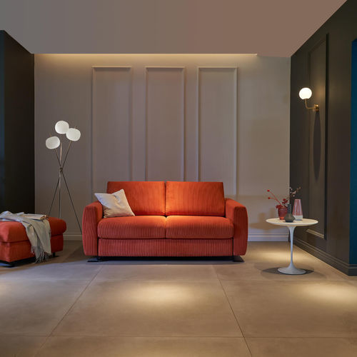 Canapé lit - Perla - Vitarelax - contemporain / en tissu / en cuir