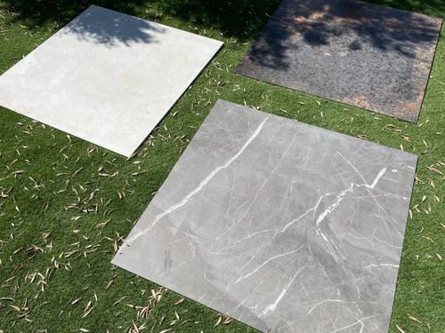 Plaque de pierre en grès cérame - XL  - Canteras el cerro s. l. - pour aménagement extérieur / pour clôture de jardin / pour carrelage