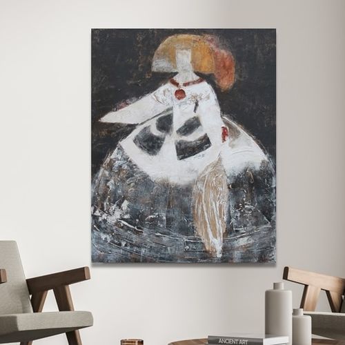 Tableau décoratif acrylique - MENINA  - OHORIGINAL BUSINESS SL - mixte / peint à la main / contemporain