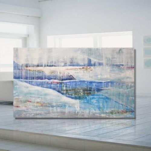 Tableau décoratif acrylique - ALEJANDRIA 2 - OHORIGINAL BUSINESS SL - mixte / peint à la main / mer