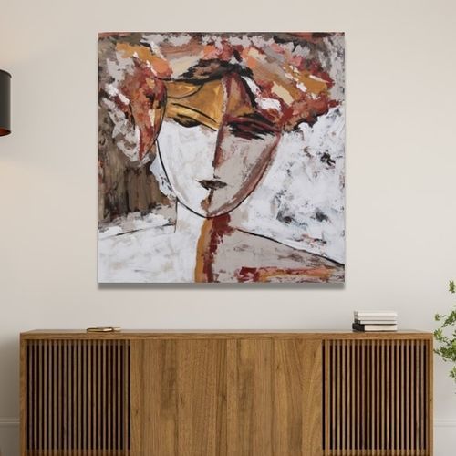 Tableau décoratif acrylique - CANDELA OTOÑAL - OHORIGINAL BUSINESS SL - mixte / peint à la main / portrait