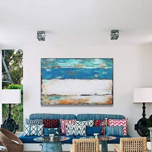 Tableau décoratif acrylique - Mediterraneo 2 - OHORIGINAL BUSINESS SL - mixte / peint à la main / mer