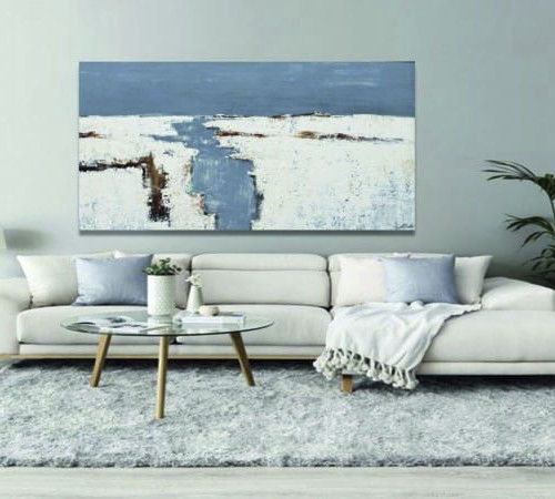 Tableau décoratif acrylique - NEBRASKA  - OHORIGINAL BUSINESS SL - mixte / peint à la main / mer