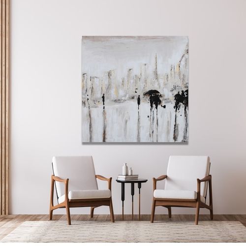 Tableau décoratif acrylique - PARISINO - OHORIGINAL BUSINESS SL - mixte / peint à la main / sur toile