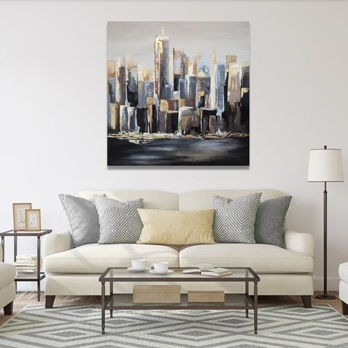 Tableau décoratif acrylique - NEW YORKER - OHORIGINAL BUSINESS SL - mixte / peint à la main / sur toile